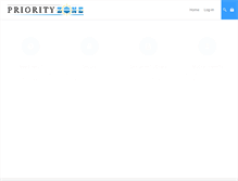 Tablet Screenshot of priorityzone.com